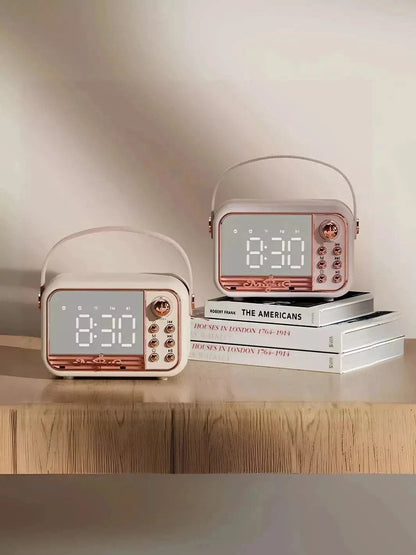 Réveil vintage portable